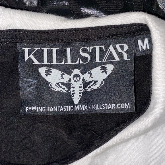 ((52 Likes!! This!! NWT KILLSTAR midi dress w/a Peter Pan collar ( Wednesday ?) - Picture 3 of 15